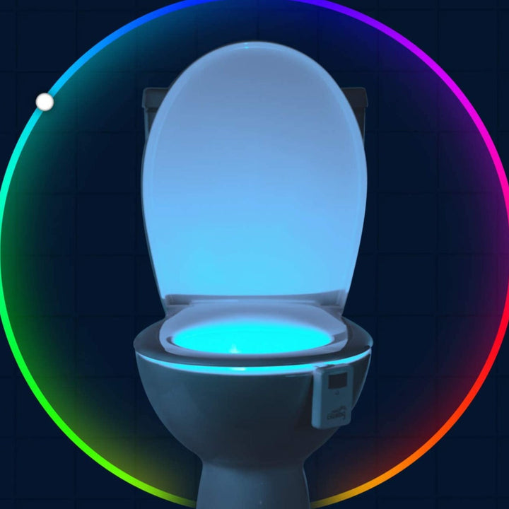 BowLift | Motion-Activated Toilet Night Light - GlowBowl
