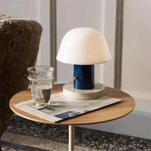 BowLift | LED Mushroom Touch Table Lamp – Battery Powered