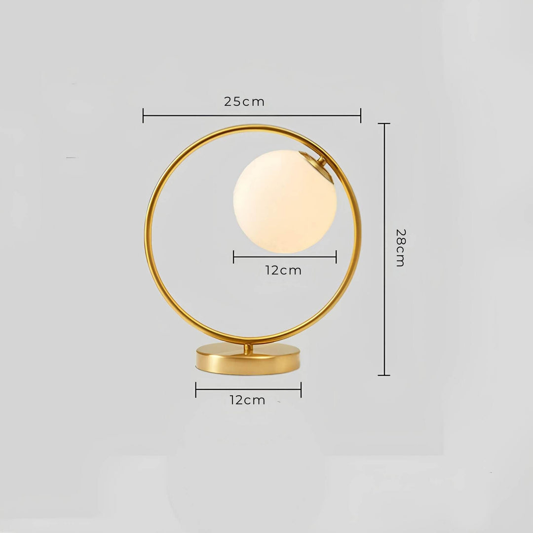 BowLift | Glass Table Lamp