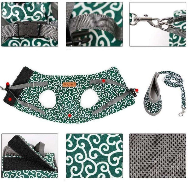 Azura | PAWVENTURE HARNESS – Cat Harness Vest Set with Breathable Mesh & Leash