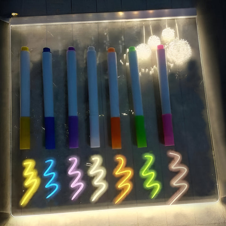 Azura | LED Notice Board with 7 Colors Pen