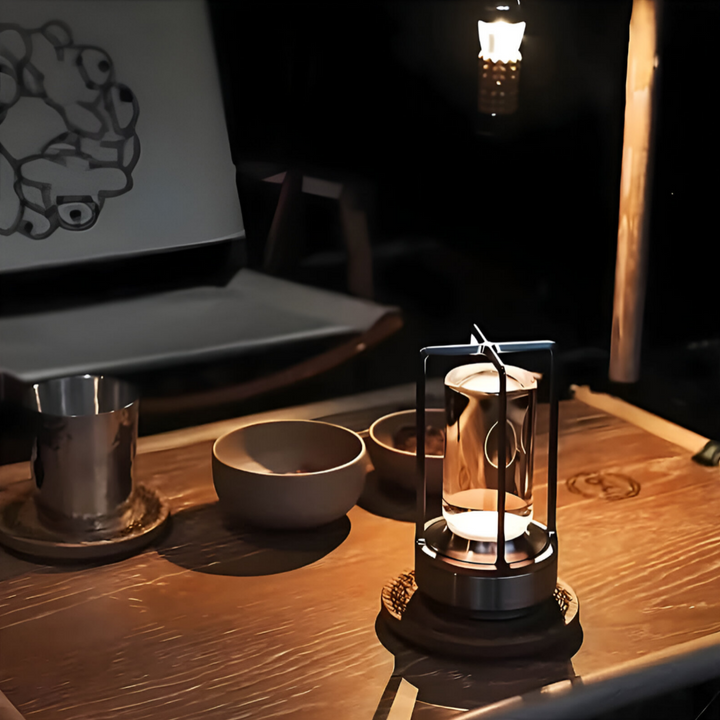 BowLift | ElegantLight Portable Table Lamp | Waterproof, Dimmable Lighting for Home