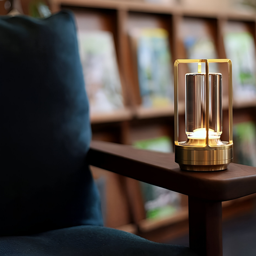 BowLift | ElegantLight Portable Table Lamp | Waterproof, Dimmable Lighting for Home