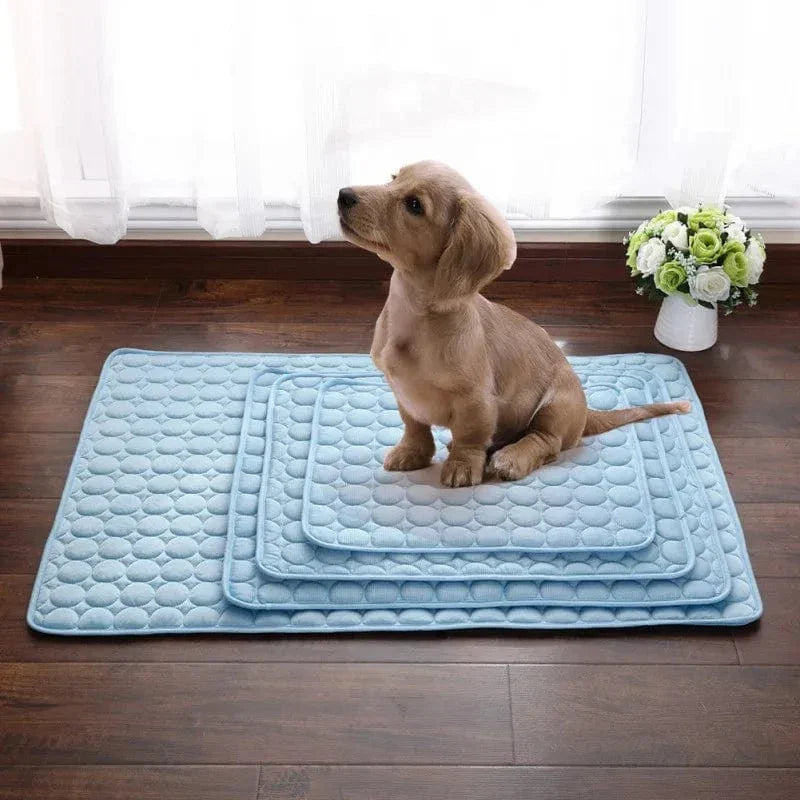 Dog Cooling Mat Summer Pad for Dogs Cat Blanket Breathable Dog Bed Kennel Puppy Sleeping Sofa Cushion Dog Accessories | Azura