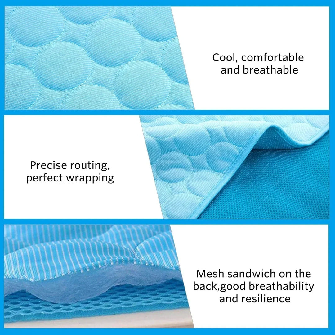 Dog Cooling Mat Summer Pad for Dogs Cat Blanket Breathable Dog Bed Kennel Puppy Sleeping Sofa Cushion Dog Accessories | Azura