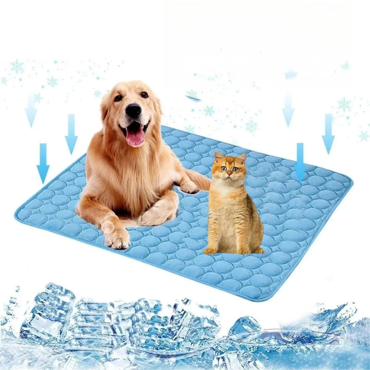 Dog Cooling Mat Summer Pad for Dogs Cat Blanket Breathable Dog Bed Kennel Puppy Sleeping Sofa Cushion Dog Accessories | Azura