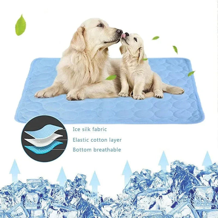 Dog Cooling Mat Summer Pad for Dogs Cat Blanket Breathable Dog Bed Kennel Puppy Sleeping Sofa Cushion Dog Accessories | Azura
