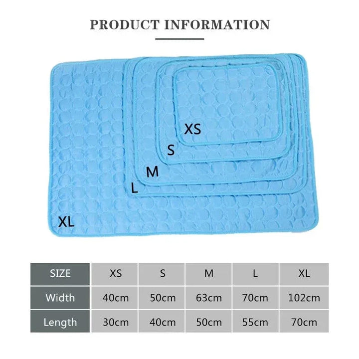 Dog Cooling Mat Summer Pad for Dogs Cat Blanket Breathable Dog Bed Kennel Puppy Sleeping Sofa Cushion Dog Accessories | Azura