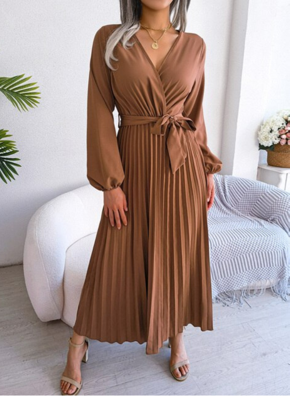Naomi | Pleated Dress Festive