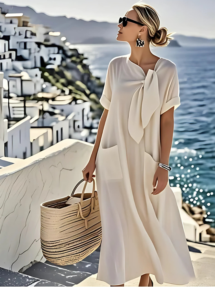 Ella | Elegant Dress with Beach Pockets