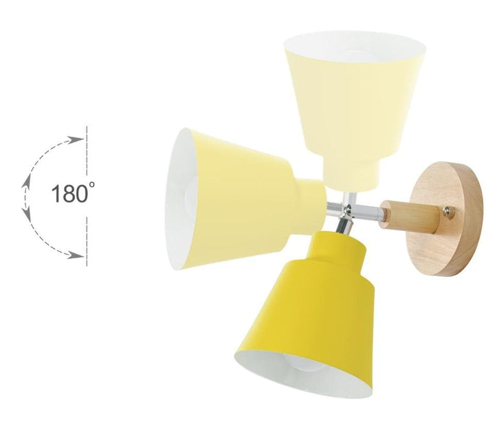 BowLift | Rotatable Collin Wall Light with Pull Chain Switch