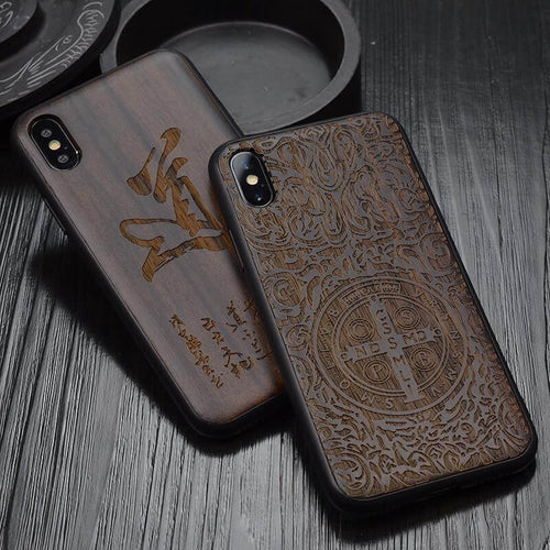 Azura | Luxury Wooden Flexible iPhone Case