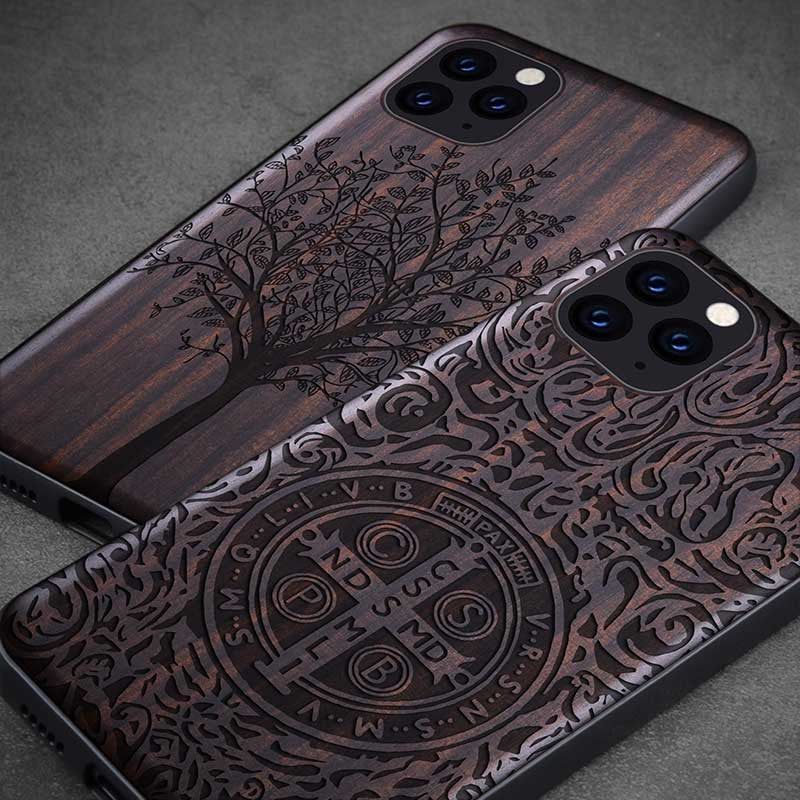 Azura | Luxury Wooden Flexible iPhone Case