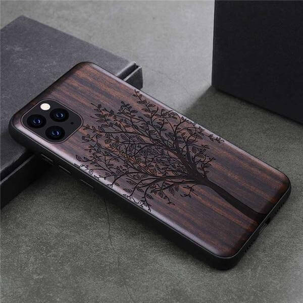 Azura | Luxury Wooden Flexible iPhone Case