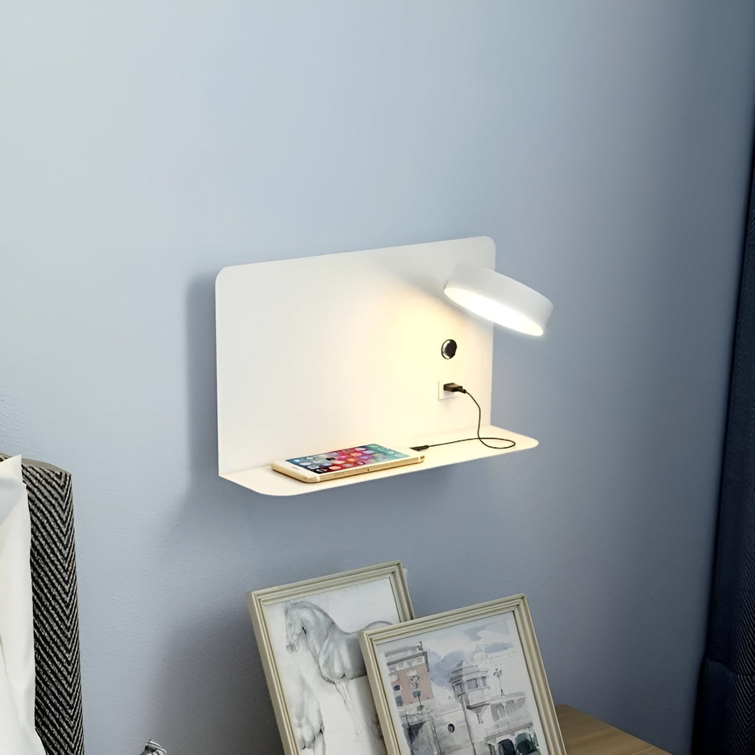 BowLift | Wall lamp – Rechargeable elegance with USB LED lighting for a luxurious atmosphere