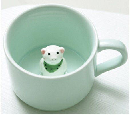 Azura | 3D Creative Cartoon Animal Ceramic Mugs