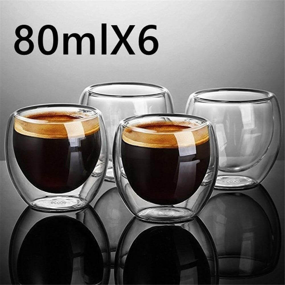 Azura | Espresso Double Glass Cup