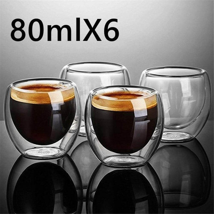 Azura | Espresso Double Glass Cup