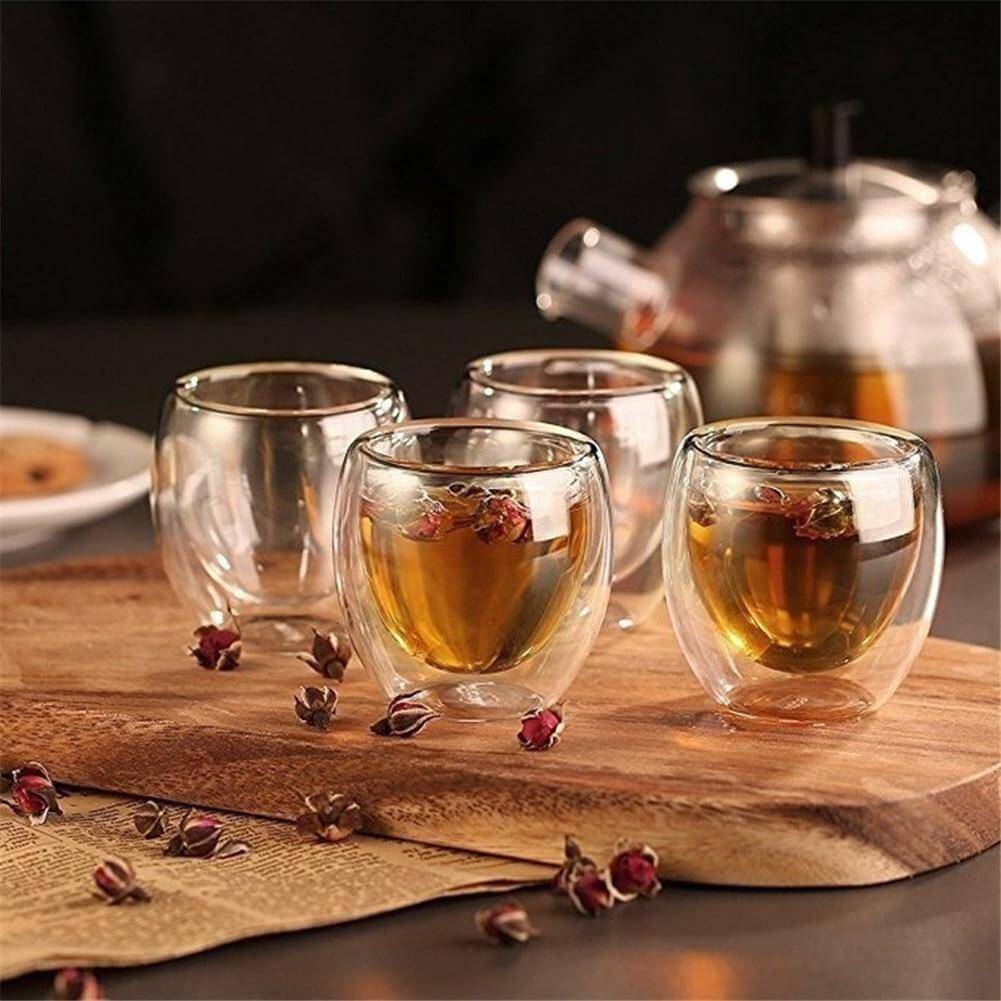 Azura | Espresso Double Glass Cup