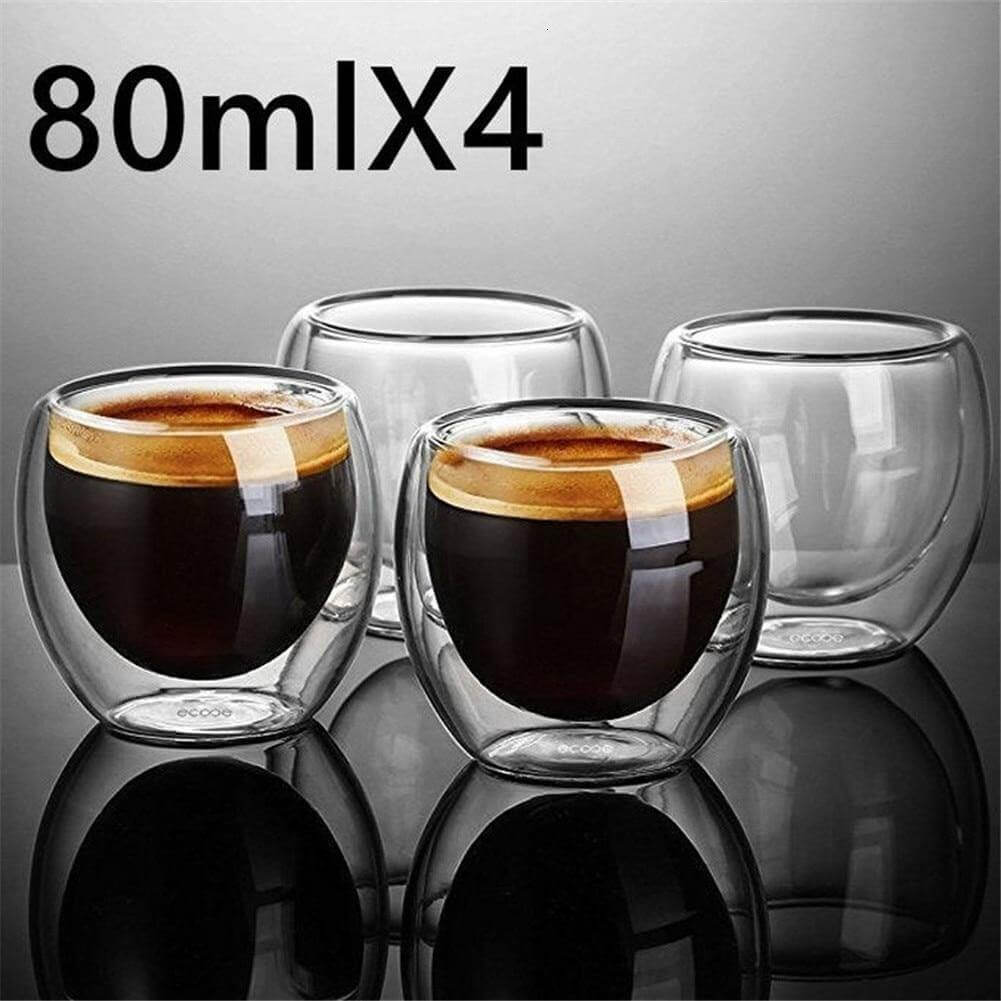 Azura | Espresso Double Glass Cup