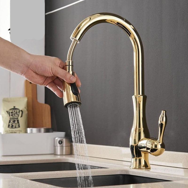 BowLift | Anton - Retractable kitchen faucet