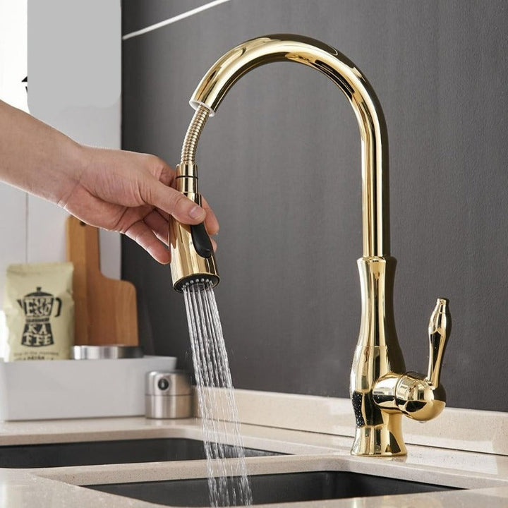 BowLift | Anton - Retractable kitchen faucet