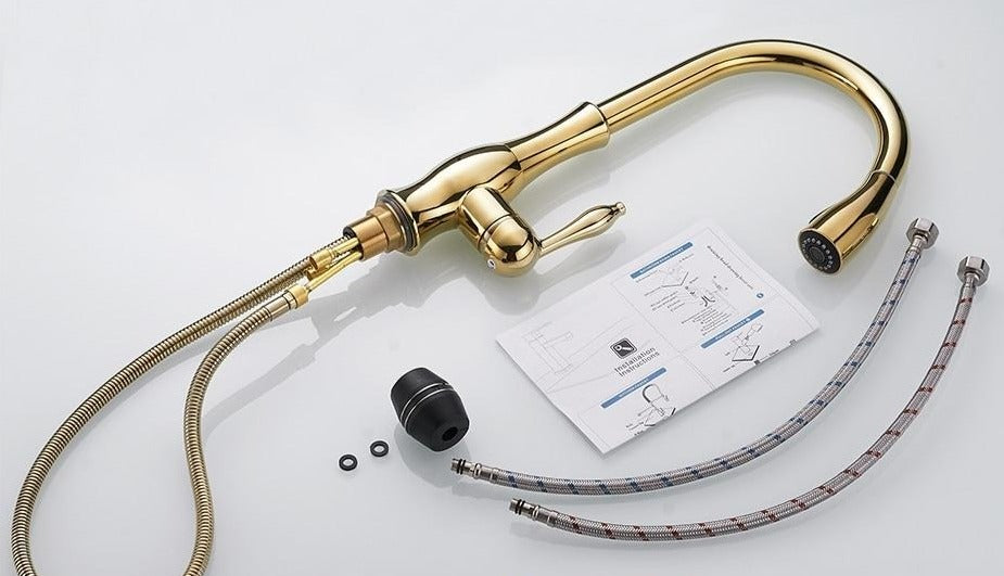BowLift | Anton - Retractable kitchen faucet