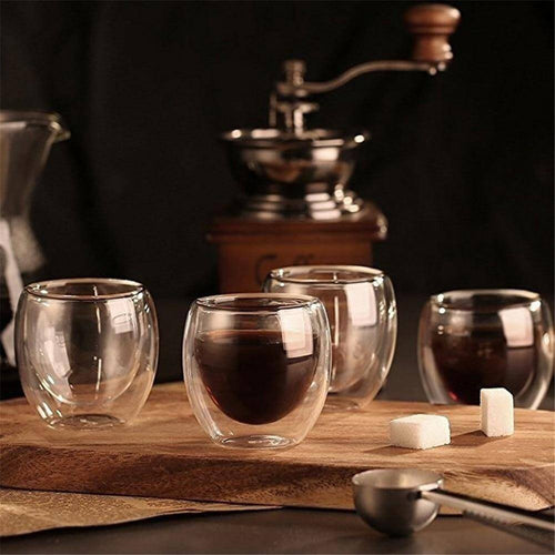 Azura | Espresso Double Glass Cup