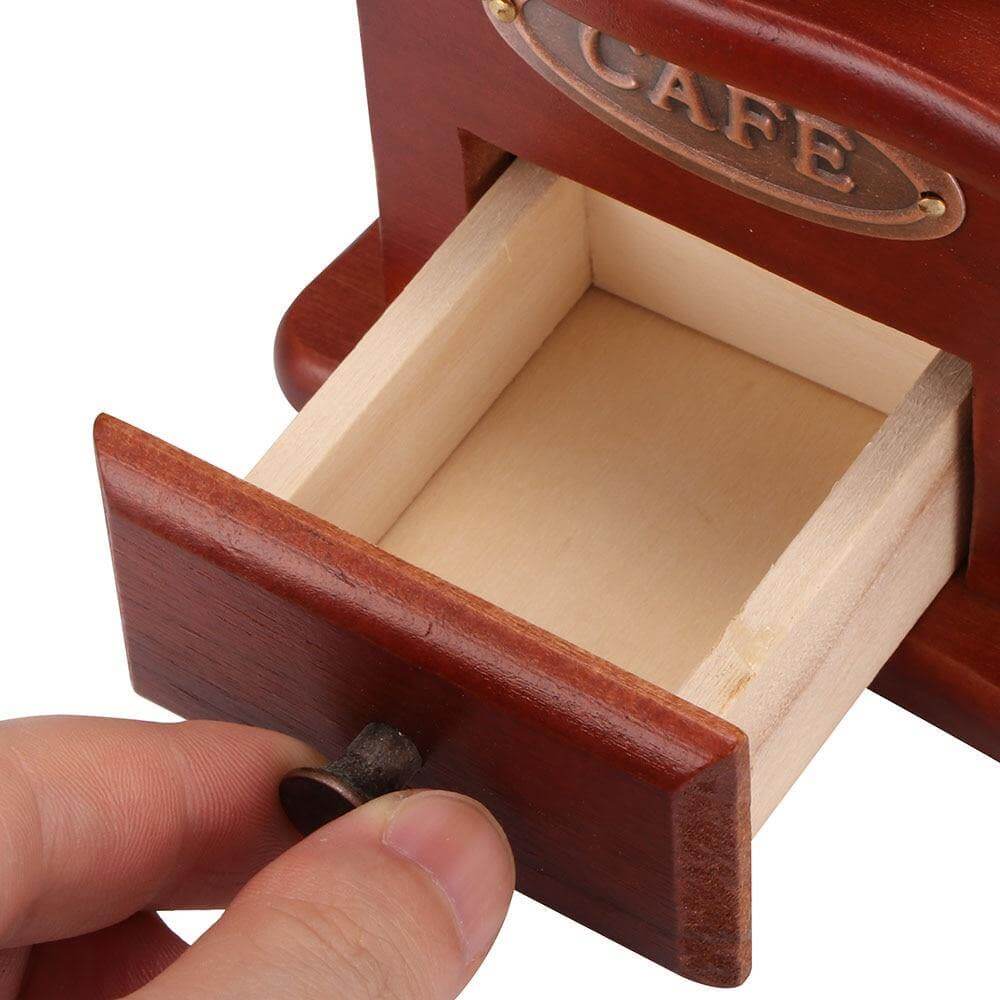 Azura | Wooden Antique Manual Coffee Grinder
