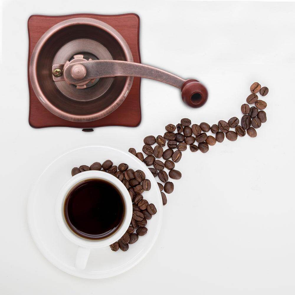 Azura | Wooden Antique Manual Coffee Grinder
