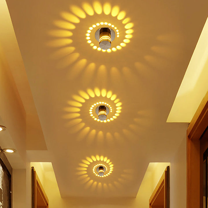 BowLift | Downlight - Spiral-shaped Light | Energy-saving