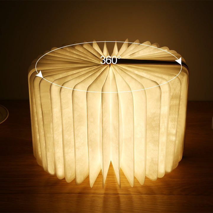 BowLift | LED Folding Book Light – Unique and Quirky Gift Idea for Book Lovers, Perfect for Reading Nooks or Bedside Tables | Creative and Compact Night Light