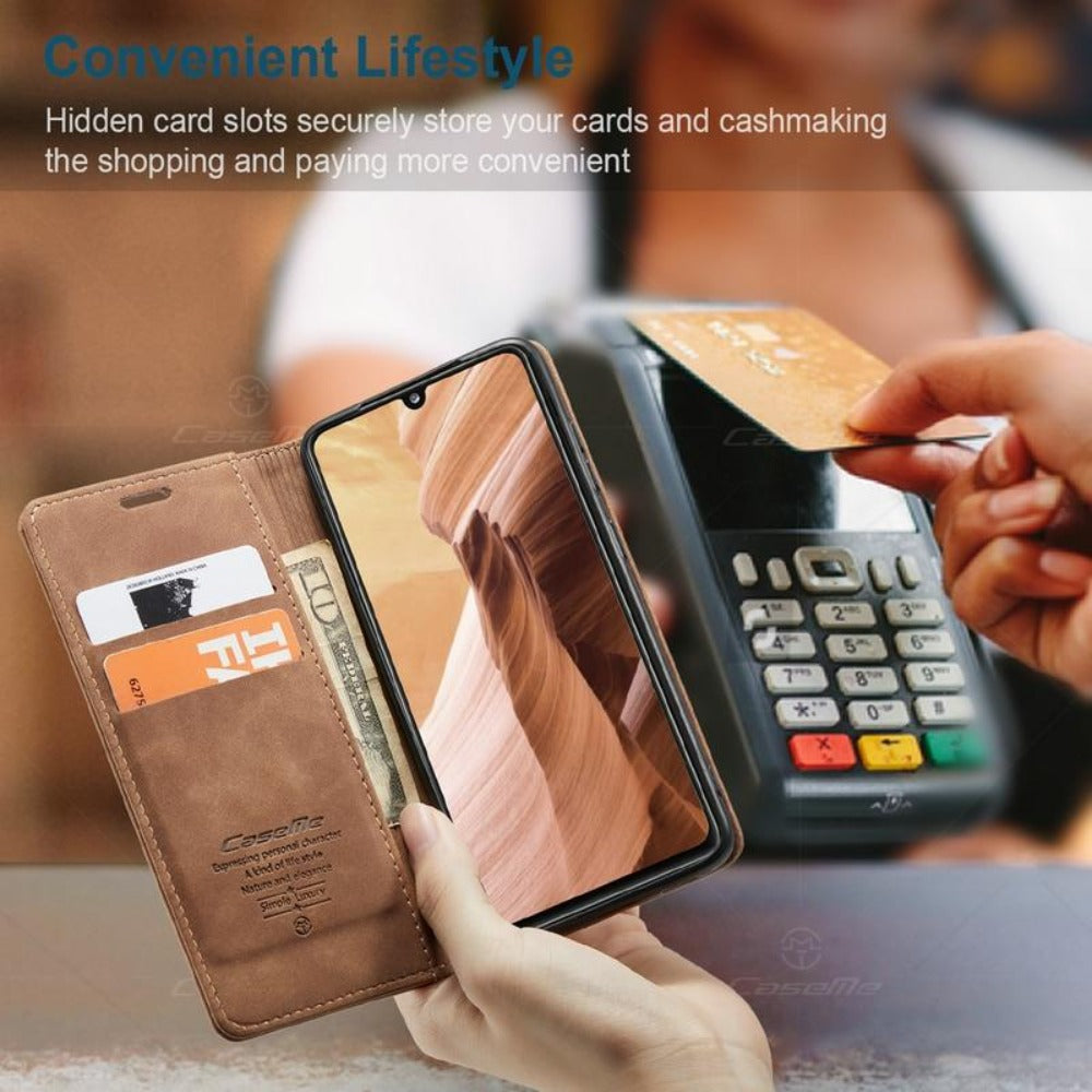Azura | Magnetic Flip Wallet Case for iPhone
