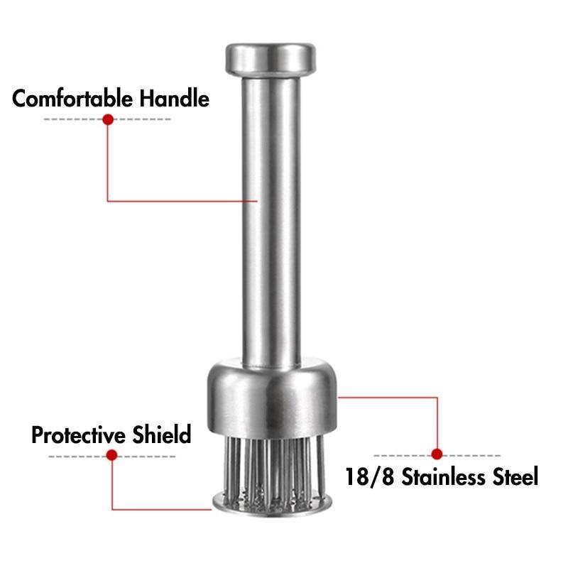Azura | Stainless Steel Ultra Sharp Meat Tenderizer