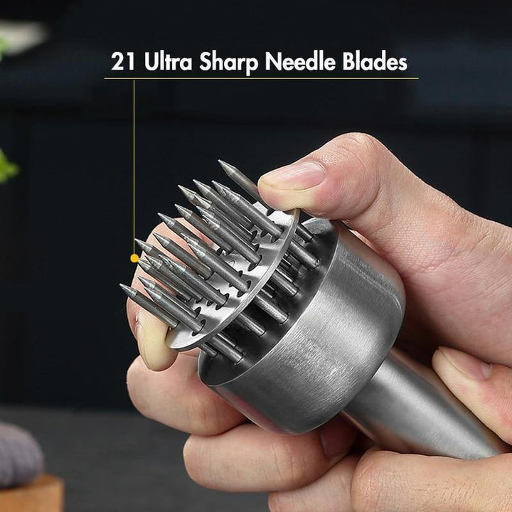 Azura | Stainless Steel Ultra Sharp Meat Tenderizer