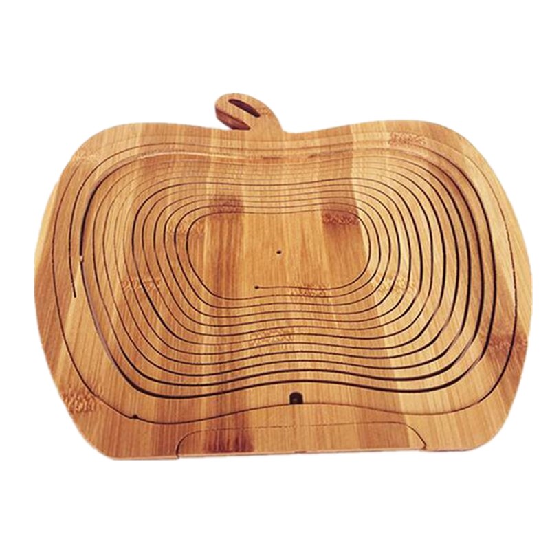 Azura | Foldable All-Natural Wooden Fruit Bowl