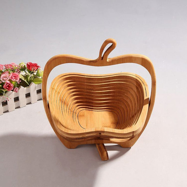 Azura | Foldable All-Natural Wooden Fruit Bowl
