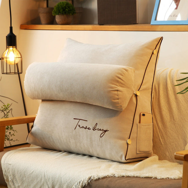 BowLift | {CLEARANCE SALE} Luxurious reading cushion with backrest