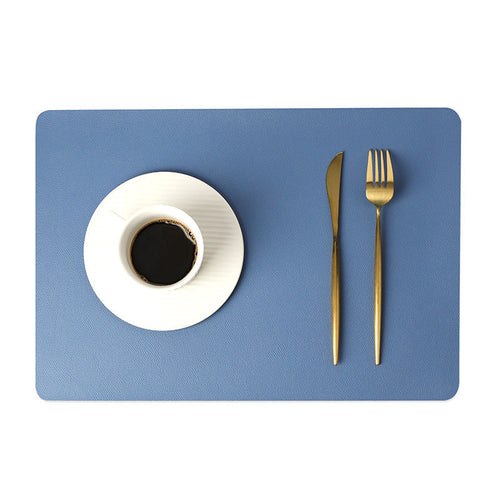 Azura | Modern rectangular waterproof PU leather placemats