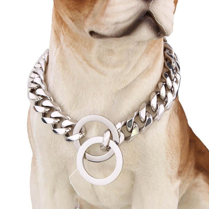 Azura | Big Hip Hop Chains Dog Collar 15mm