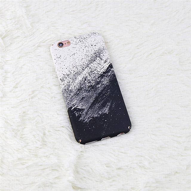 Azura | Classic Black White Graffiti Iphone Cases