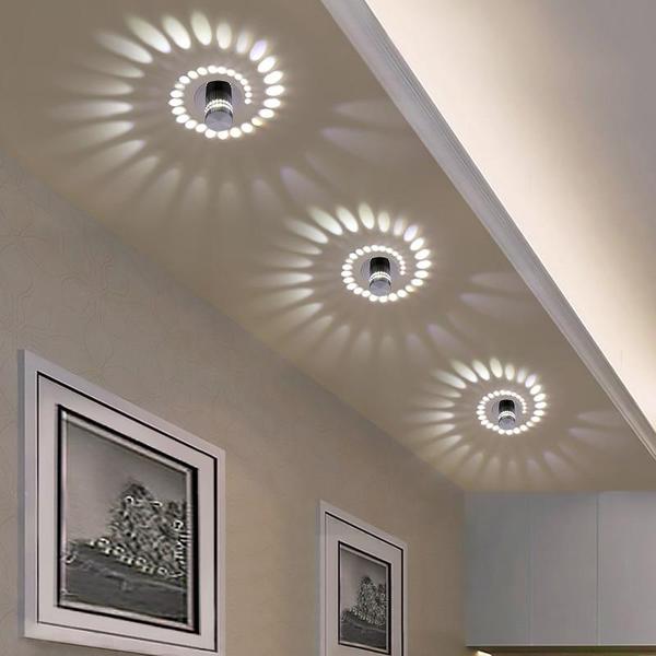 BowLift | Elegant & Unique Spiral Aesthetic Ceiling Lamp | SpiralGlow