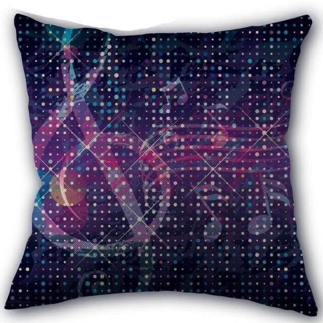 BowLift | Decorative Comfy Musical Notes Pillow Case