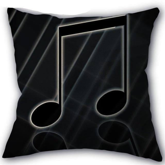 BowLift | Decorative Comfy Musical Notes Pillow Case