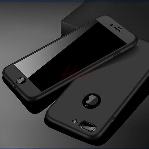 Azura | 360 Full Protection Phone Case For iPhone With Front Glass Cover
