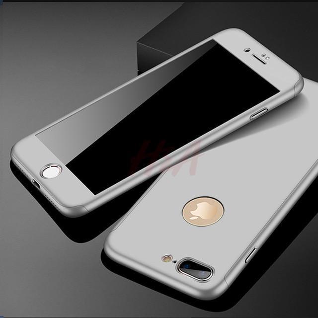 Azura | 360 Full Protection Phone Case For iPhone With Front Glass Cover