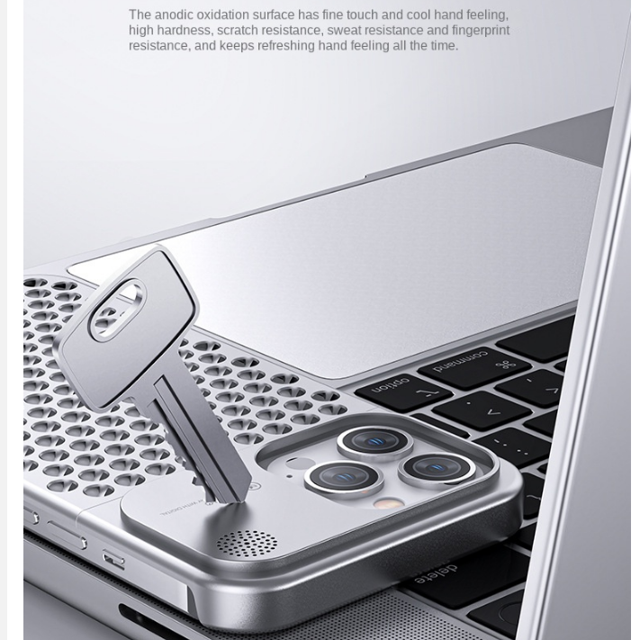 Azura | Metal Vent Premium Aluminum Alloy iPhone Case