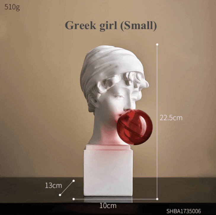 BowLift | Resin Greek abstract sculpture