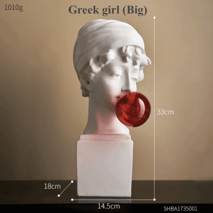 BowLift | Resin Greek abstract sculpture