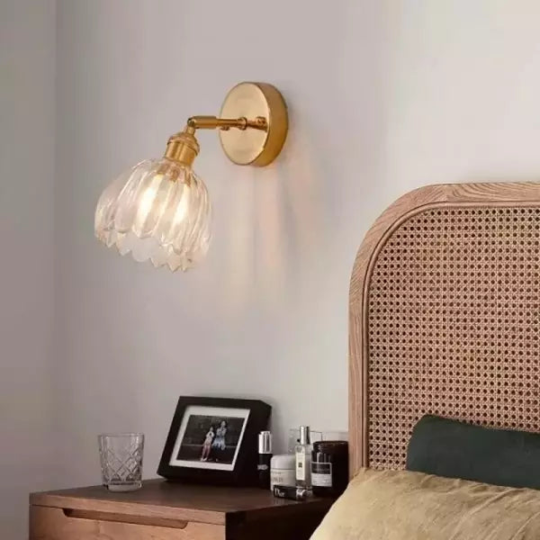 BowLift | Flower Bud Tulip Glass Wall Light